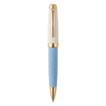 Stilou pastel — Alb cu bleu